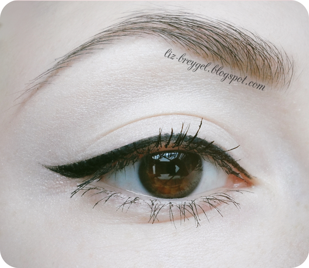 classic eyeliner tutorial, perfect winged eyeliner look, идеальная стрелка для нависшего века бьюти блог