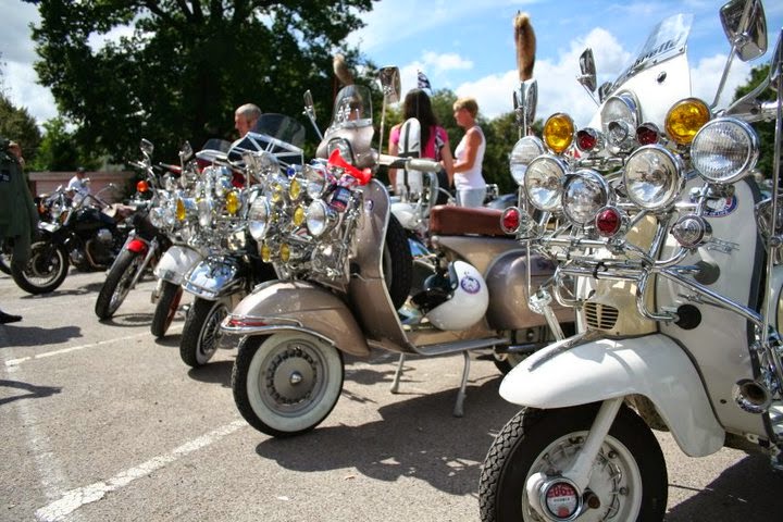 Modernist Society: A vintage scooter club will rev it up Italian-style ...