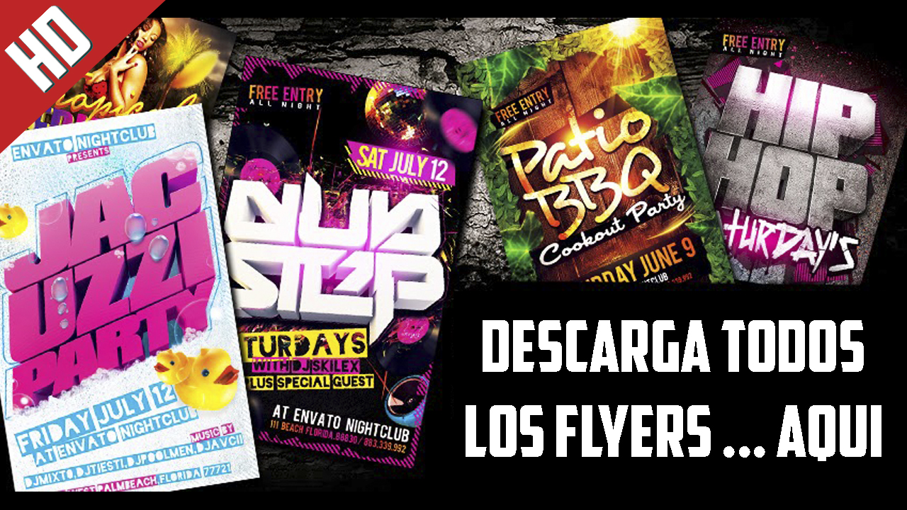 tutotube paginas para descargar flyers para photoshop psd gratis