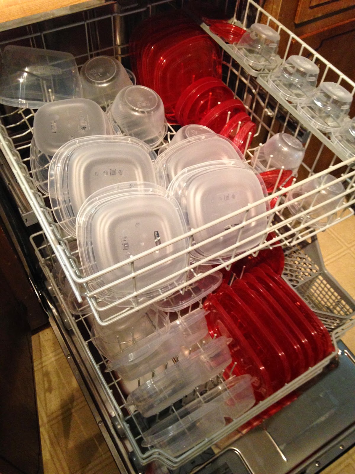 Working on My Forever My Tupperware Storage