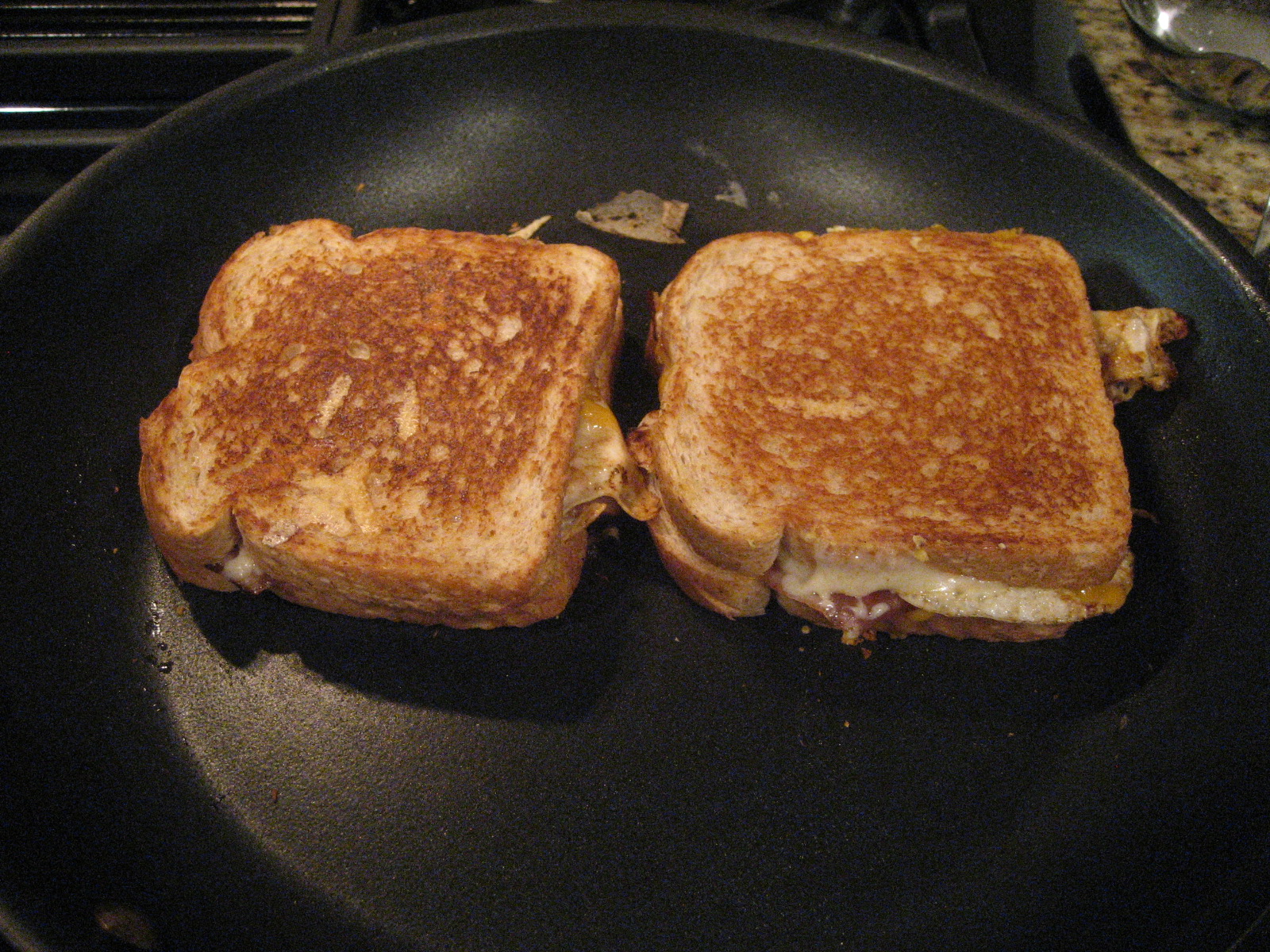 Literal Cooking Fried Egg Sandwiches