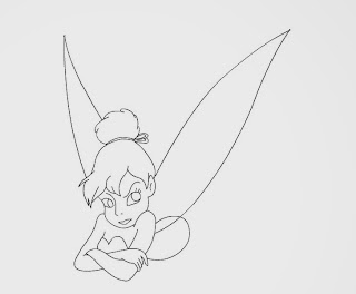 desenho Tinkerbell para pintar