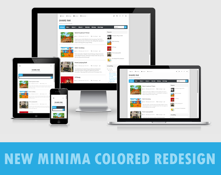 New Minima Colored Redesign
