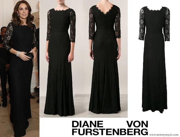 Kate Middleton wore DVF - Diane von Furstenberg Zarita gown