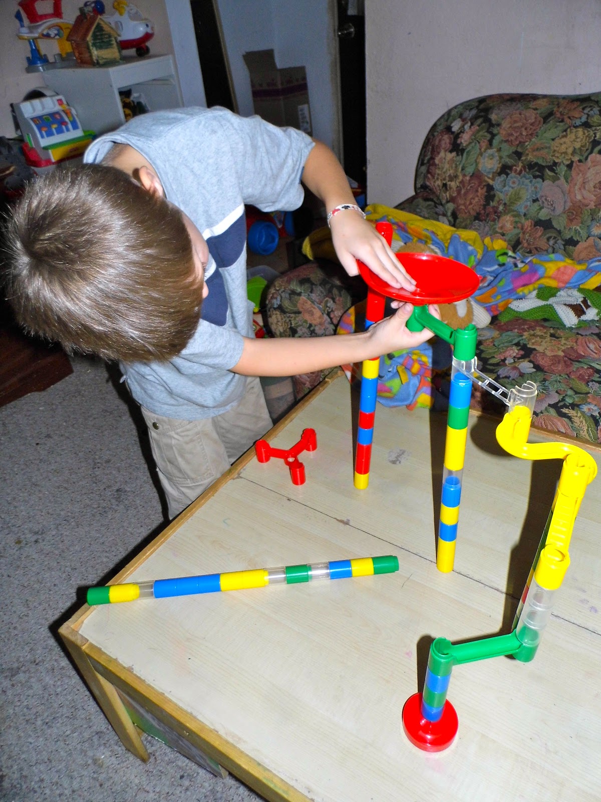 MindWare Marble Run Review & Giveaway