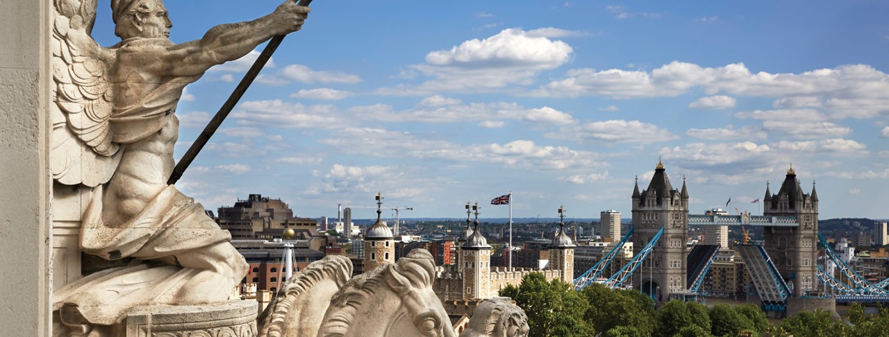 Picturesque view from Four Seasons London Ten Trinity Square
