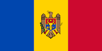 Logo Gambar Bendera Negara Moldova PNG JPG ukuran 200 px