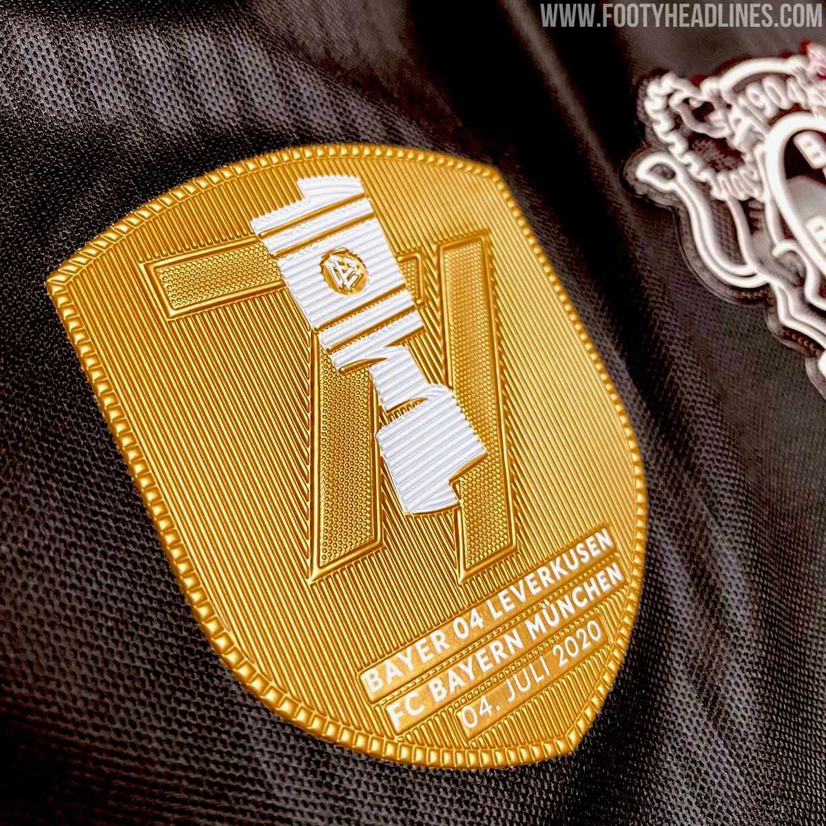 Amazing Gold 2020 German DFB Pokal Final Kit Badge Revealed - Footy 