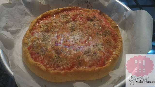 domatesli tart tarifi domatesli pizza tarifi yapılışı