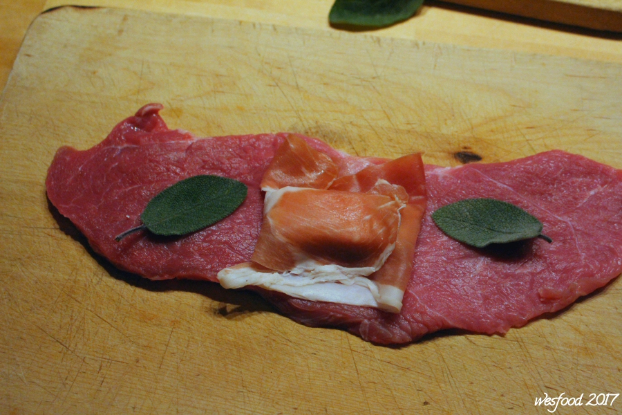 WesFood - Herr Westerhausen kocht ...: Saltimbocca mit Gorgonzolafüllung