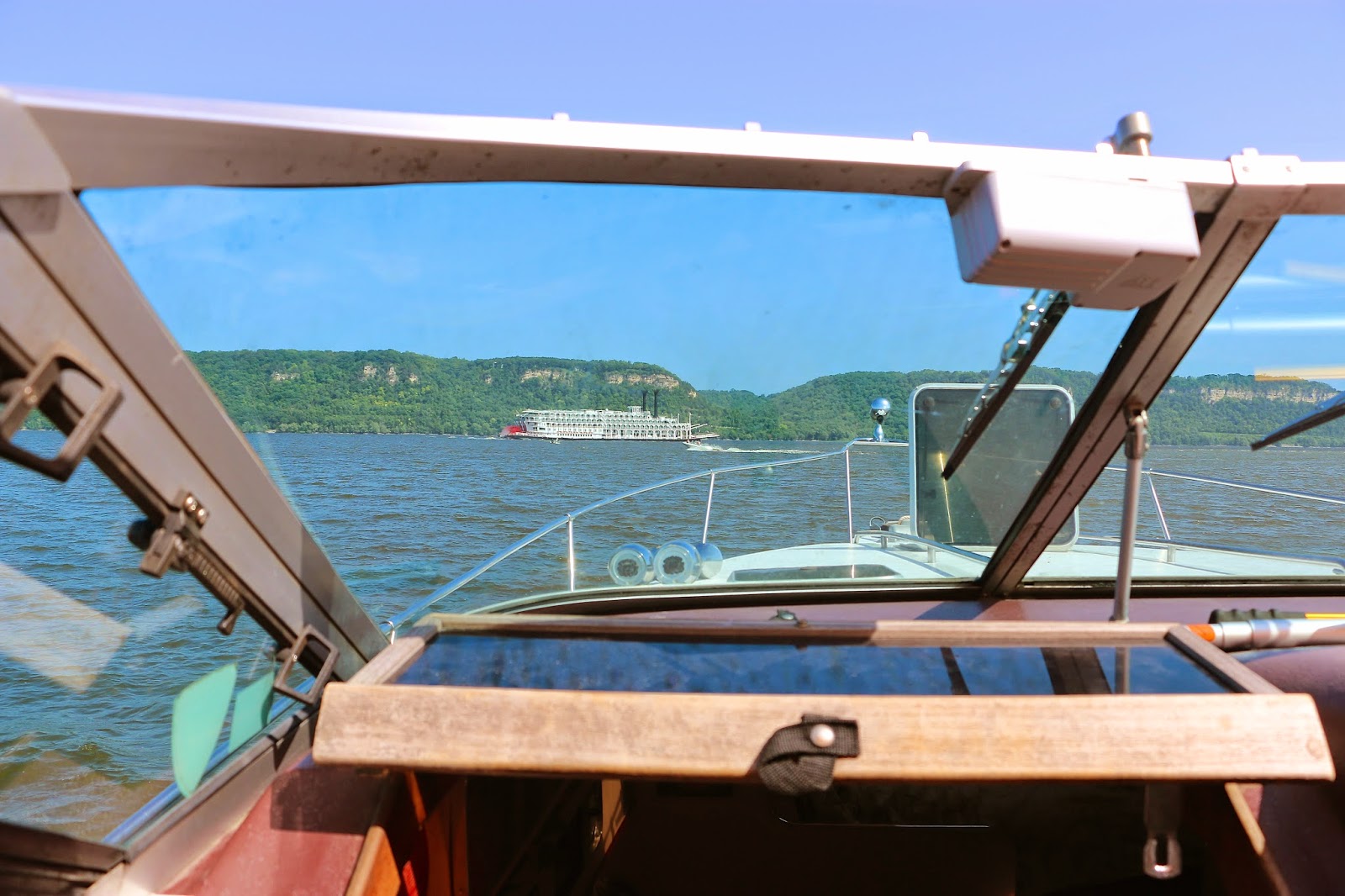 Russman's spot Boating on Lake Pepin with the Comptons