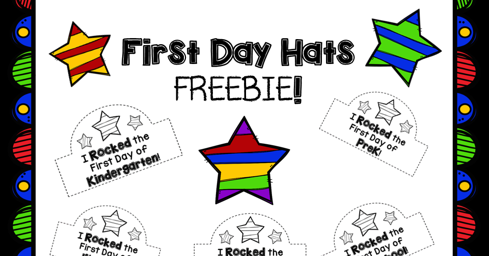 colors-and-kindergarten-first-day-hats-freebie