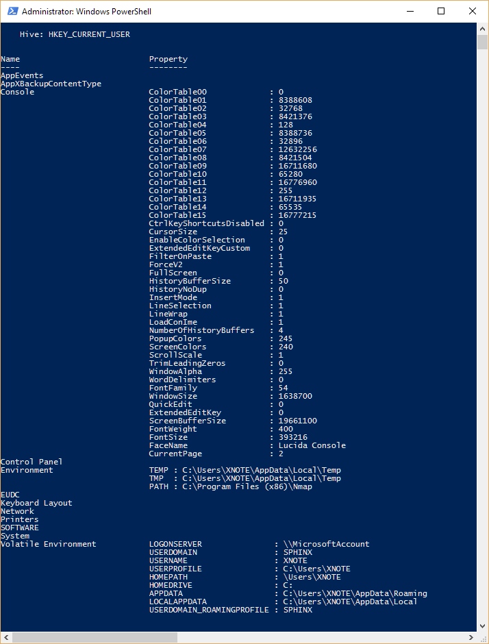 Windows PowerShell - Poruszanie się w strukturze rejestru HKCU Windows PowerShell - Poruszanie się w strukturze rejestru HKCU