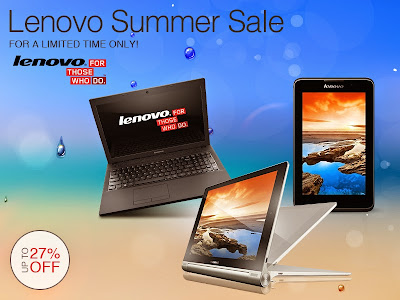 Lenovo Summer Sale at Lazada