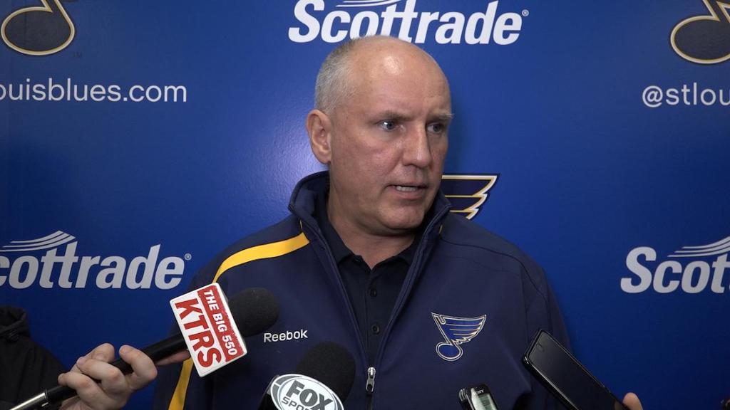 In The Slot Blues general manager Doug Armstrong