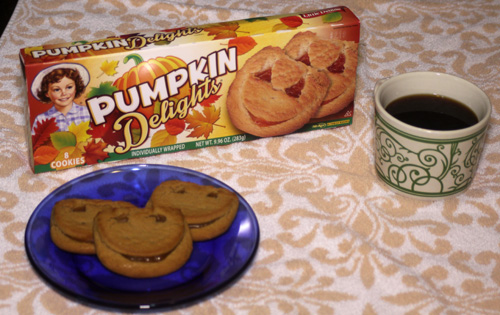 pumpkin little debbie ice cream