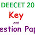TS Deecet 2016 Official Final Key Download-Dietcet Final Key