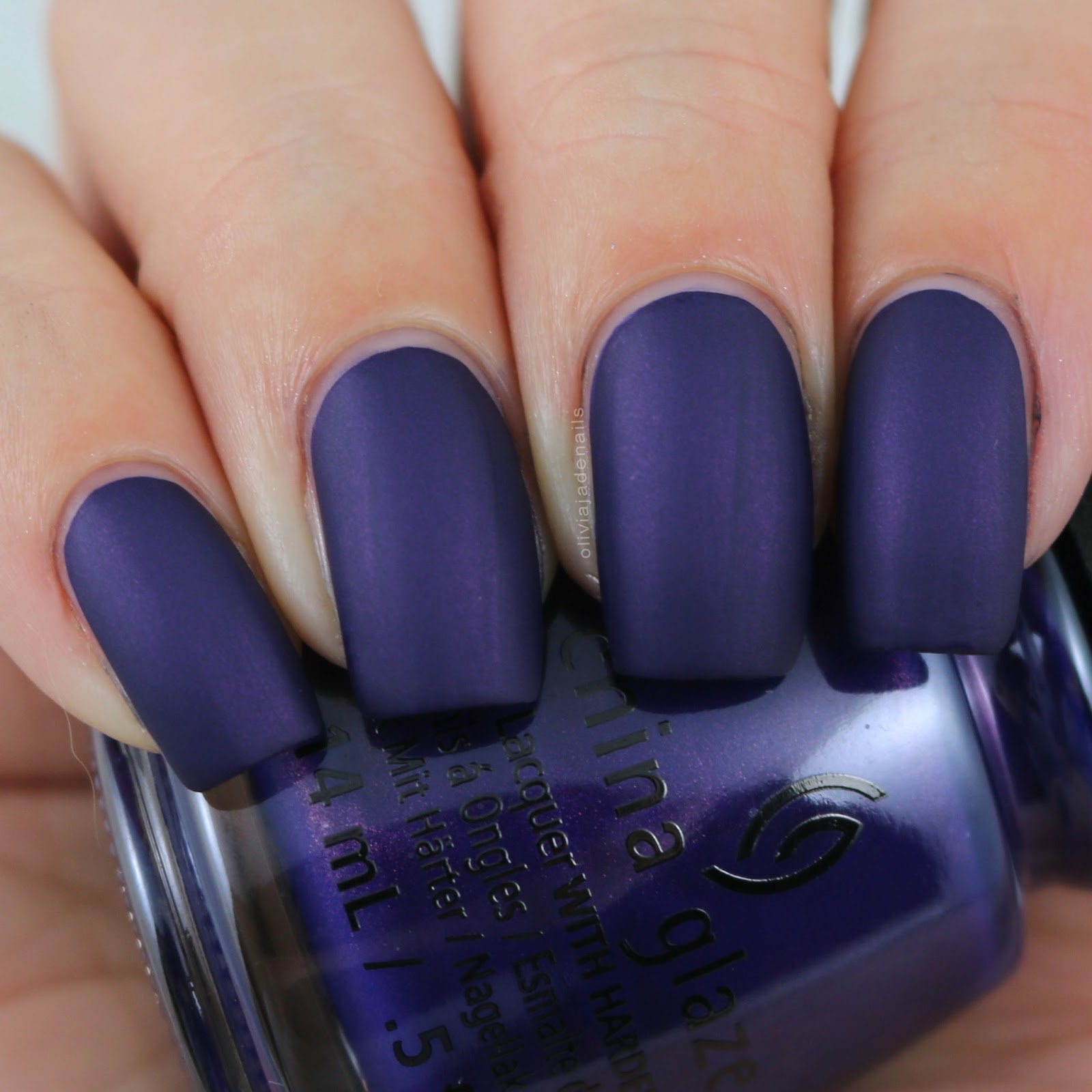China Glaze Crown For Whatever swatched by Olivia Jade Nails