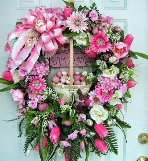 Πασχαλινά στεφάνια Easter wreaths