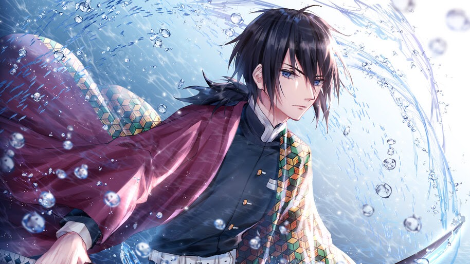 Giyu, Kimetsu no Yaiba, 4K, #3.1490