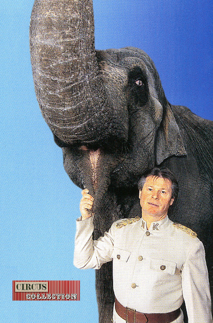 Sacha Houcke junior avec un éléphant