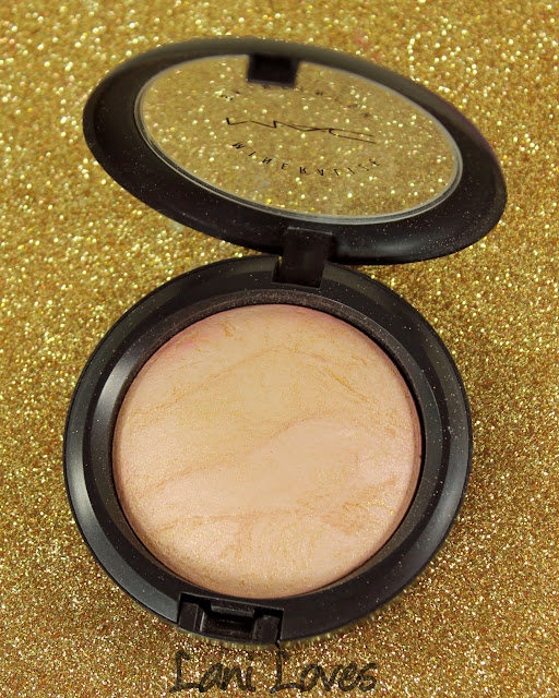MAC Monday: Porcelain Pink Mineralize Skinfinish Swatches & Review
