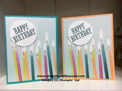 Stampin' Up! Picture Perfect Party Designer Series Paper Birthday Wit