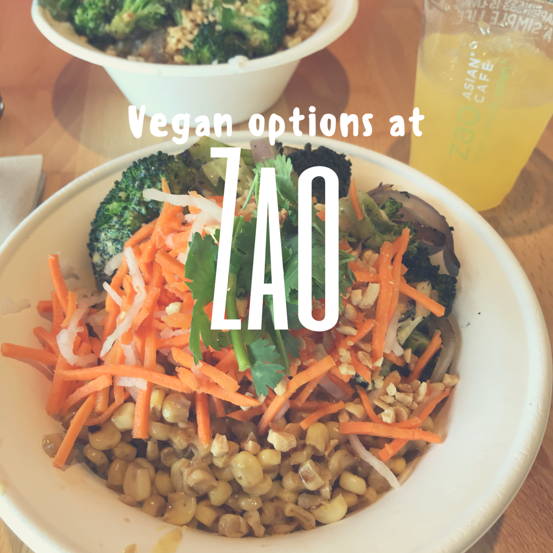 Zao Asian Cafe Vegan Options Boulevard