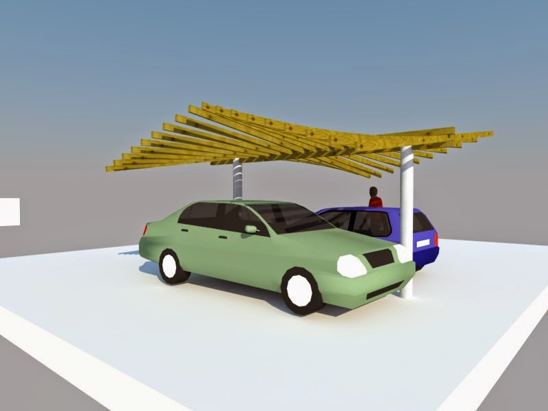 PERGOLAS SENCILLAS INNOVADORAS ( JESUS HERNANDEZ POMIER ) | estructuras