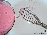 Tarta Petit Suisse-añadiendo gelatina a la mezcla