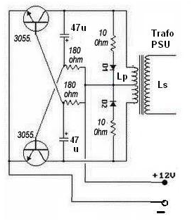 12V Inverter Circuit Diagram - Electronic Circuit