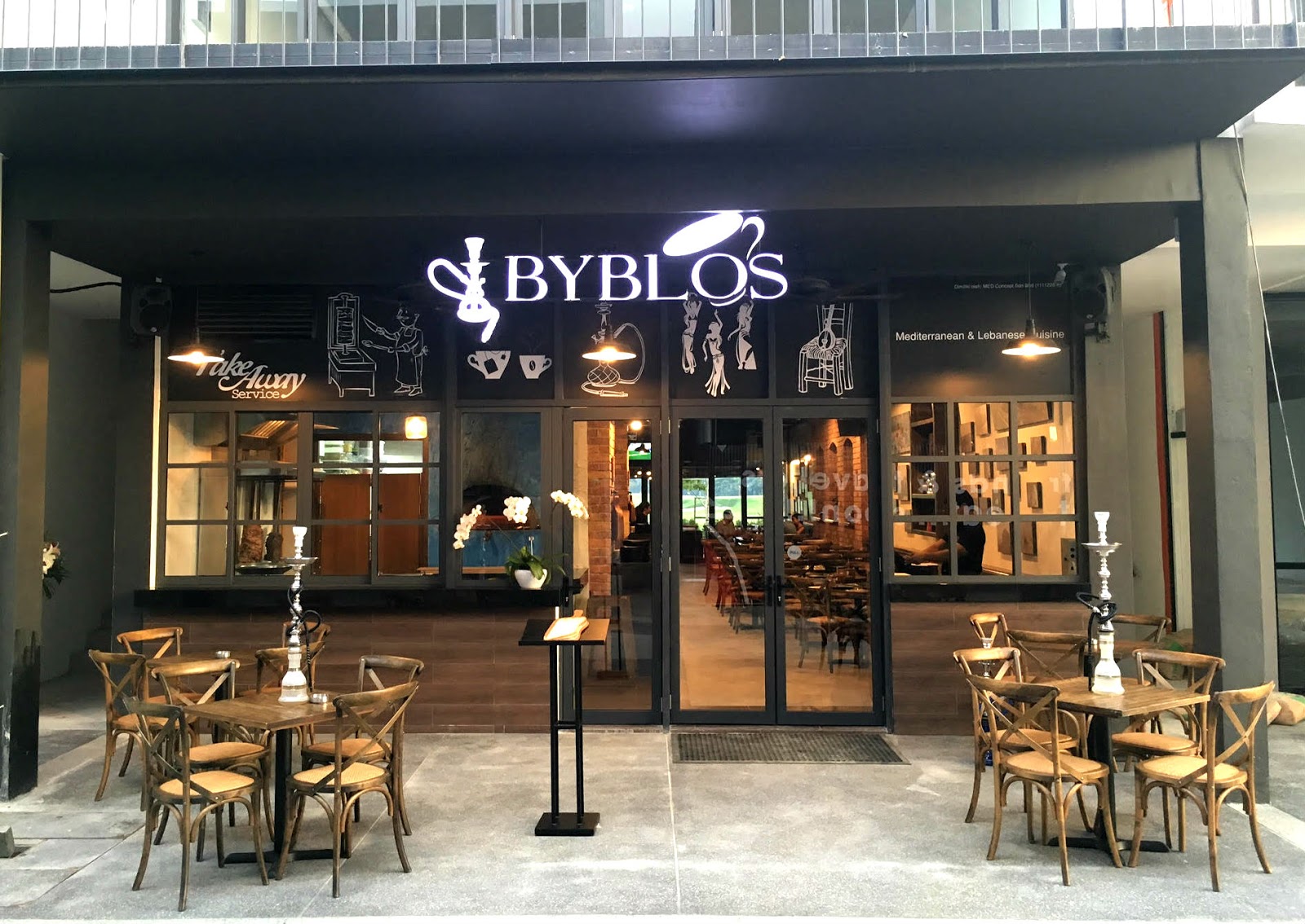 Byblos Cafe & Lounge, TREC KL. MisTan IzZy Travel & Lifestyle.
