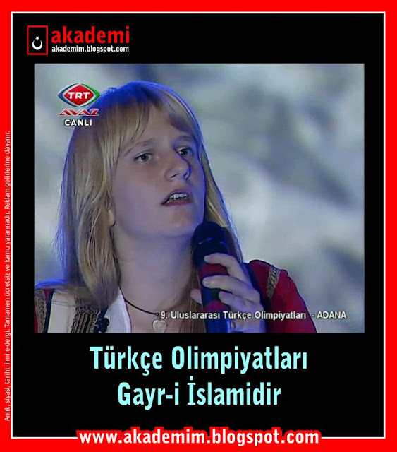 Zekat paraları ile haram meclisleri kurulamaz; Türkçe Olimpiyatları Gayr-i İslamidir