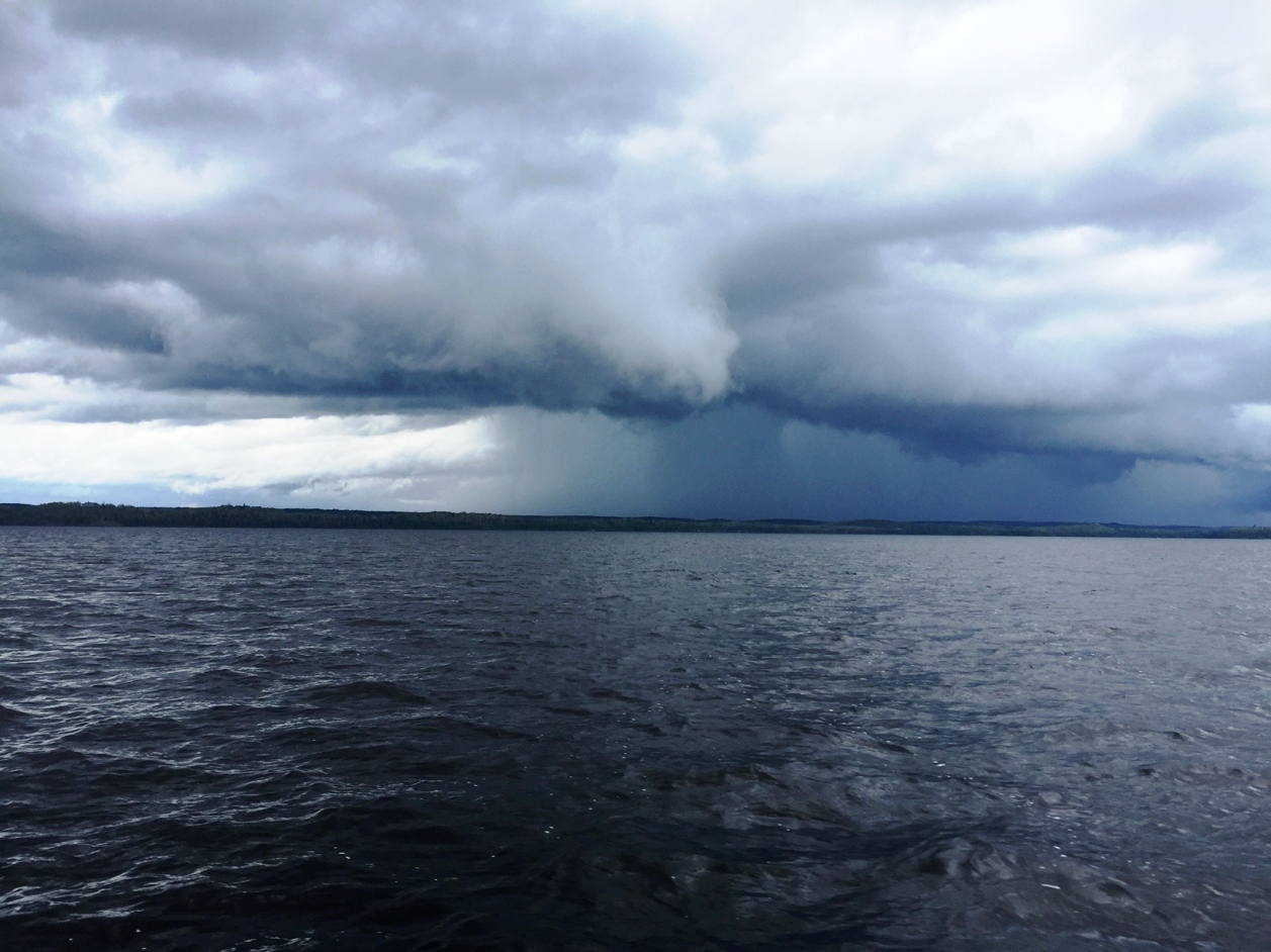 Bow Narrows Camp Blog on Red Lake Ontario: The dramatic sky of ...
