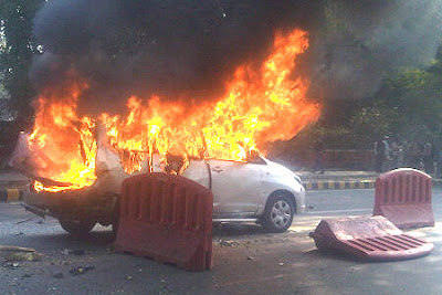 Israeli Embassy Car Blast in Delhi
