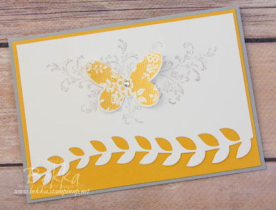 A Stylish Butterfly Card for Any Occasion Made Using Supplies From Stampin' Up! UK which you can buy here