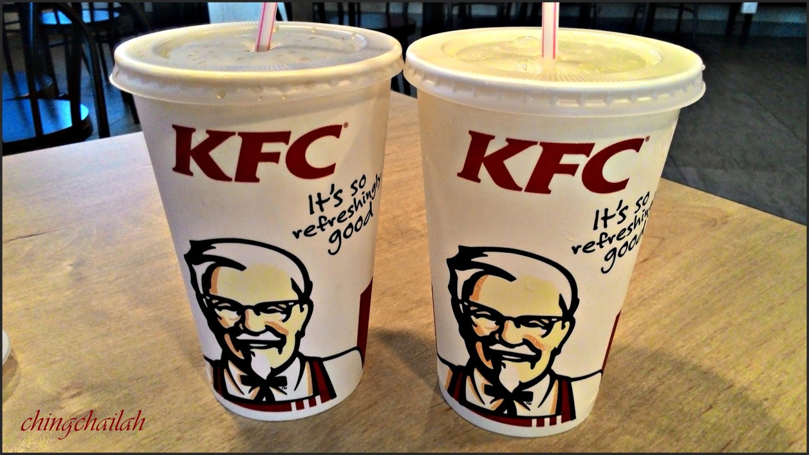 Simple Living In Nancy Dinner At KFC, Silibin, Ipoh.