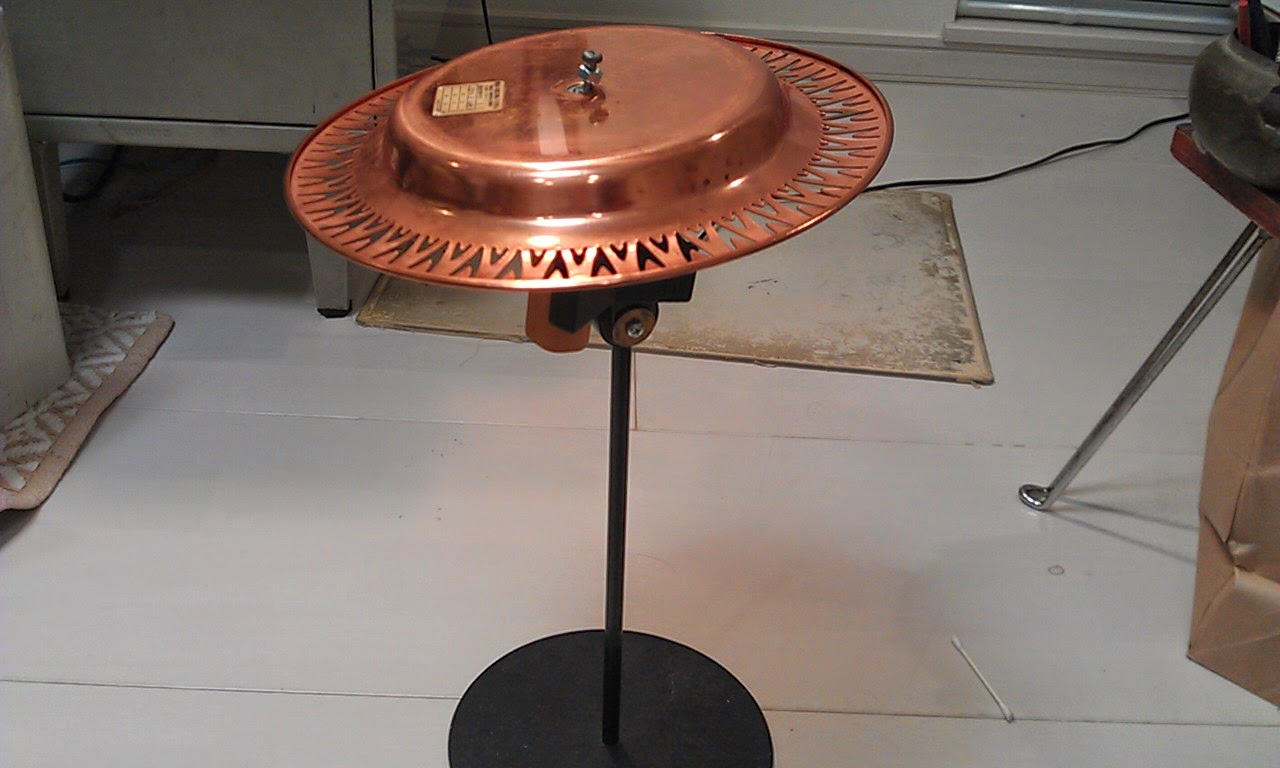 I made Homemade cymbal. Homemade Instruments Blog