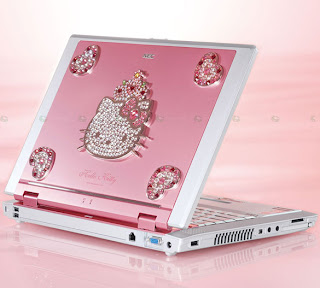 Hello Kitty laptop computer