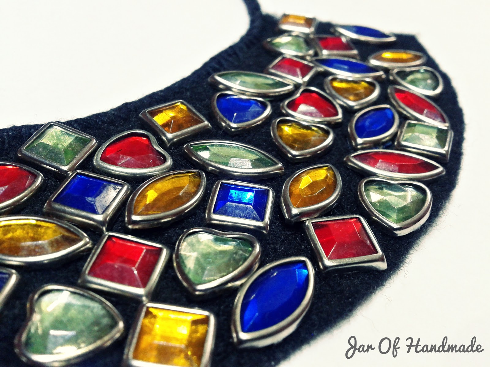 Jar Of Handmade: DIY: My First Statement Necklace