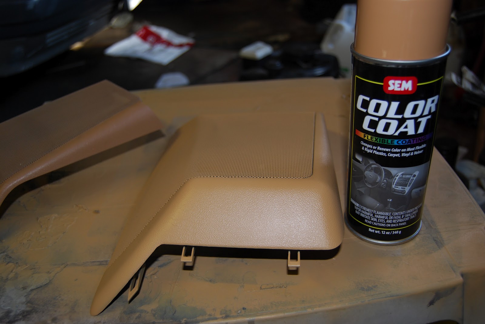 V8 Bruiser Benz Painting speaker grills