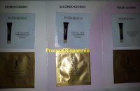 Yves Saint Laurent : in consegna i 6 campioni omaggio crema/fondotinta e 1 buono sconto da 10 € Logo Yves Saint Laurent : in consegna i 6 campioni omaggio crema/fondotinta e 1 buono sconto da 10 €