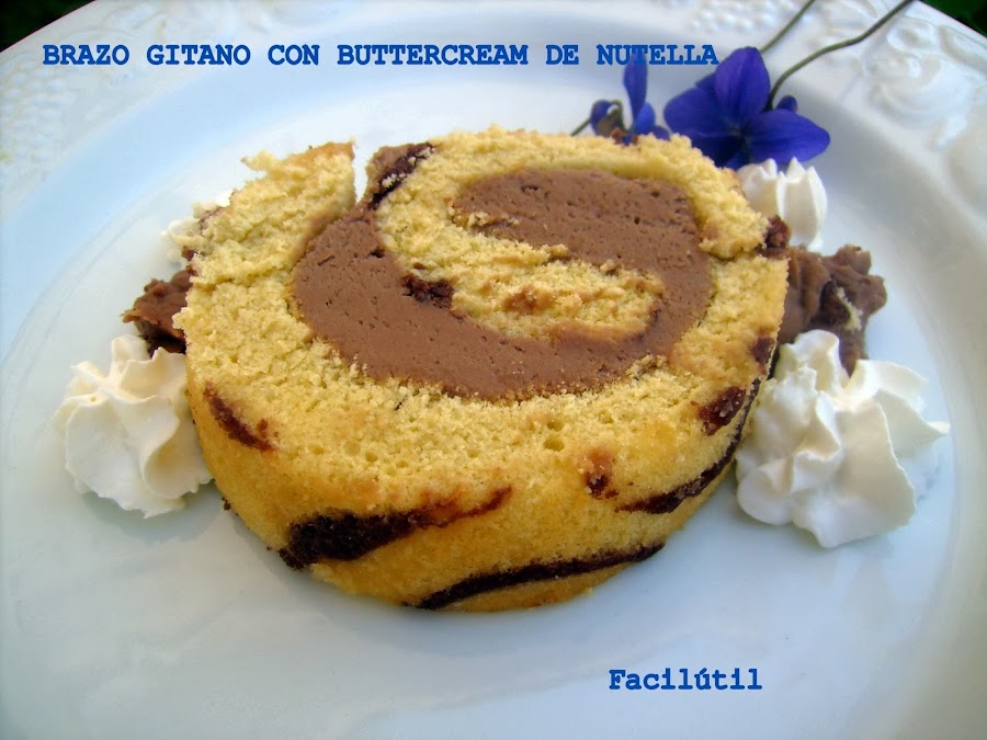 brazo-gitano-decorado-relleno-de-buttercream-de-nutella