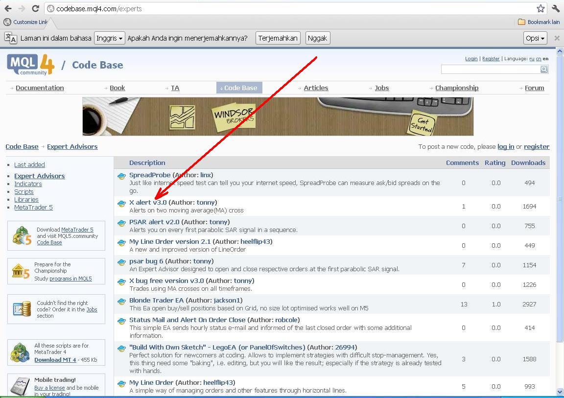 Ea forex copies shoehoe yang bisa untuk vps