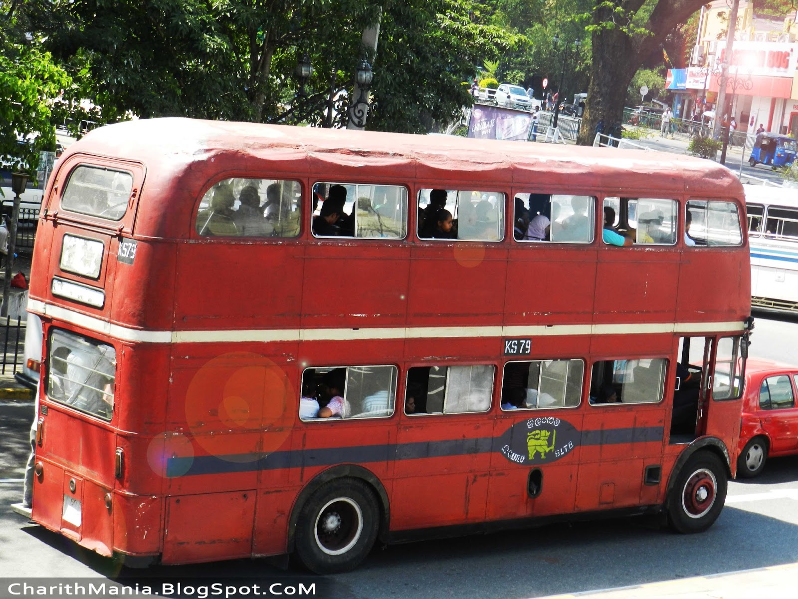 CharithMania "Routemaster Double Decker bus Kandy, Sri Lanka"