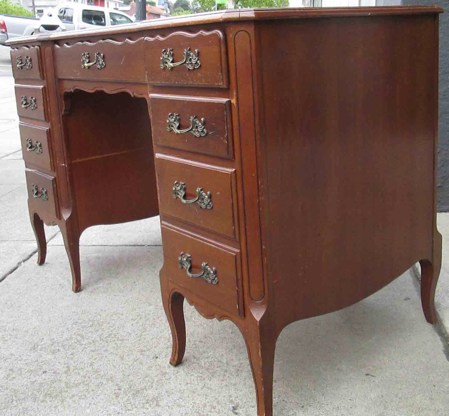 UHURU FURNITURE & COLLECTIBLES SOLD French Provincial Desk 50