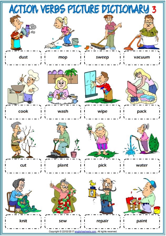 Action language. Action verbs. subject + verb action.