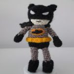 patron gratis batman amigurumi | batman amigurumi free pattern