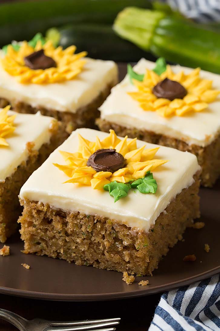 Zucchini Cake with Cream Cheese Frosting