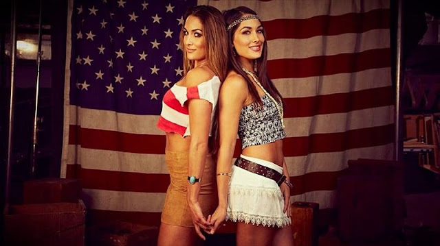 Happy Fourth of July from The Bella Twins 